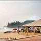 By the beach