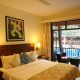 Poolview bedroom