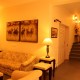 Living area in bedroom
