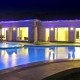 Pool View at Night Pool View at Night