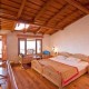 Wooden bedroom
