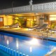 Pool View at Night Pool View at Night